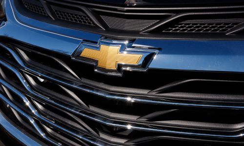 Noblesville - Circa April 2019: Chevrolet Automobile Dealership. Chevy is a Division of General Motors